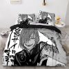 Anime Jujutsu Kaisen Duvet Cover Cartoon Bedding Sets Itadori Yuji Bed Set Quilt Comforter Covers Home 3 - Official Jujutsu Kaisen Store