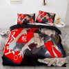 Anime Jujutsu Kaisen Duvet Cover Cartoon Bedding Sets Itadori Yuji Bed Set Quilt Comforter Covers Home 7 - Official Jujutsu Kaisen Store