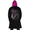 Pink Gojo JK AOP Hooded Cloak Coat BACK Mockup - Official Jujutsu Kaisen Store