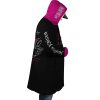 Pink Gojo JK AOP Hooded Cloak Coat RIGHT Mockup - Official Jujutsu Kaisen Store