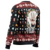 Sukuna Christmas Jujutsu Kaisen men sweatshirt SIDE BACK mockup - Official Jujutsu Kaisen Store