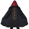 Yuji Itadori Jujutsu Kaisen AOP Hooded Cloak Coat MAIN Mockup - Official Jujutsu Kaisen Store