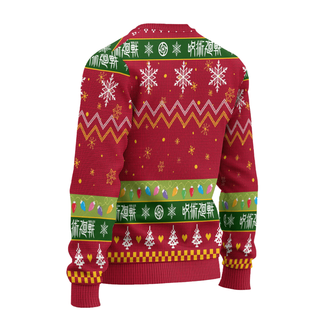 jujutsu kaisen ugly christmas sweater custom xmas gift 980731 - Official Jujutsu Kaisen Store