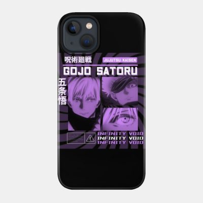 Gojo Satoru Infinity Void Streetwear Phone Case Official Jujutsu Kaisen Merch