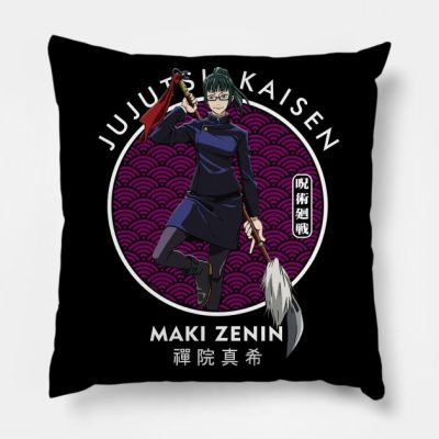 Maki Zenin I Throw Pillow Official Jujutsu Kaisen Merch