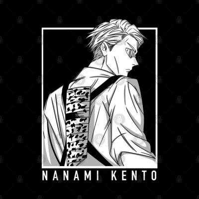 Kento Nanami Black Panel Tapestry Official Jujutsu Kaisen Merch