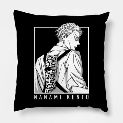 Kento Nanami Black Panel Throw Pillow Official Jujutsu Kaisen Merch