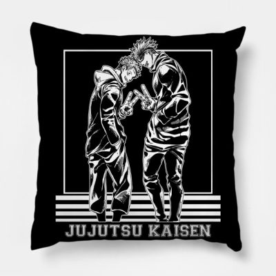 Cool Jujutsu Manga Vers Throw Pillow Official Jujutsu Kaisen Merch