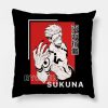 Ryomen Sukuna Throw Pillow Official Jujutsu Kaisen Merch