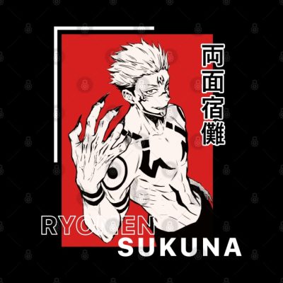 Ryomen Sukuna Throw Pillow Official Jujutsu Kaisen Merch