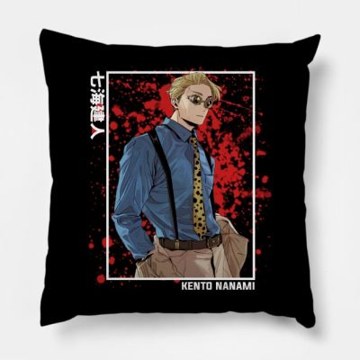 Kento Nanami Jujutsu Kaisen Throw Pillow Official Jujutsu Kaisen Merch