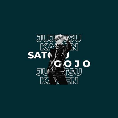 Gojo Satoru Typography Tote Bag Official Jujutsu Kaisen Merch