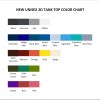 tank top color chart 1 - Official Jujutsu Kaisen Store