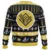 73 Sorcerer Nanami Kento JK Ugly Christmas Sweater BACK mockup - Official Jujutsu Kaisen Store