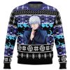 Satoru Gojo Domain Expansion JK Ugly Christmas Sweater FRONT mockup - Official Jujutsu Kaisen Store