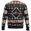 Sorcerer Killer Toji Fushiguro JKPC Ugly Christmas Sweater BACK mockup - Official Jujutsu Kaisen Store